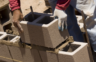 Foundation being built