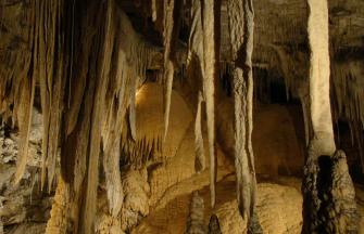 stalactite and stalagmite