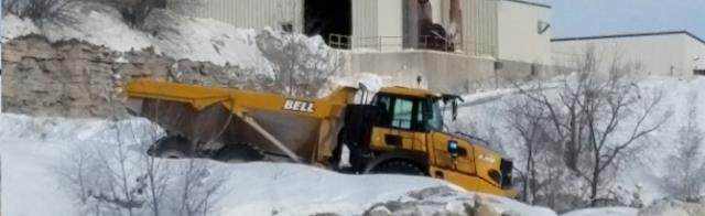 Autonomous Truck trial at Manitowoc