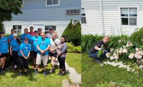 Beachville employees at United Way Oxford's Day of Giving